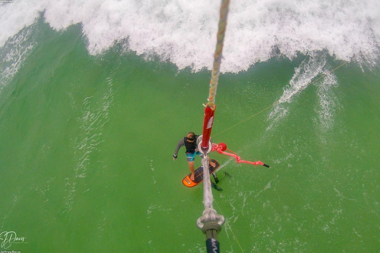 Session surf & kitesurf — Plage Ain Diab